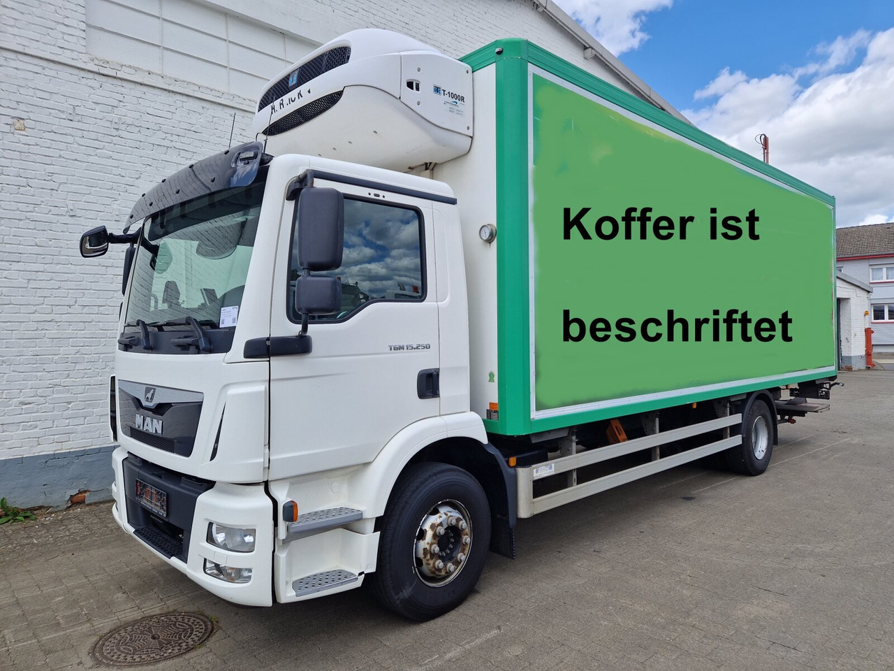 MAN TGM 15.250/340 4X2 BL TGM 15.250/340 4X2 BL, Tiefkühlkoffer, Thermoking, Rolltor, unterfaltbare Dhollandia LBW - Kühlkoffer LKW: das Bild 1 MAN TGM 15.250/340 4X2 BL TGM 15.250/340 4X2 BL, Tiefkühlkoffer, Thermoking, Rolltor, unterfaltbare Dhollandia LBW - Kühlkoffer LKW: das Bild 1