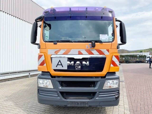 Müllwagen Für die Beförderung von Müll MAN TGS 26.320 6x2-4 BL TGS 26.320 6x2-4 BL, Lenkachse, Haller X2, Zöller-Schüttung: das Bild 8