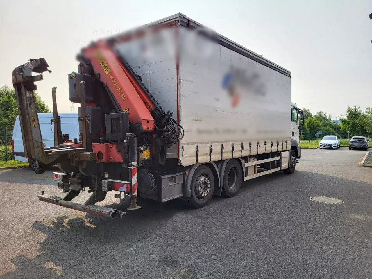 MAN TGS 26.400 6x2-4 LL TGS 26.400 6x2-4 LL, Lenk-/Lift, Edscha, Heckkran Palfinger PK23002-C + Jib PJ060A, Funk - Plane LKW, Autokran: das Bild 2 MAN TGS 26.400 6x2-4 LL TGS 26.400 6x2-4 LL, Lenk-/Lift, Edscha, Heckkran Palfinger PK23002-C + Jib PJ060A, Funk - Plane LKW, Autokran: das Bild 2