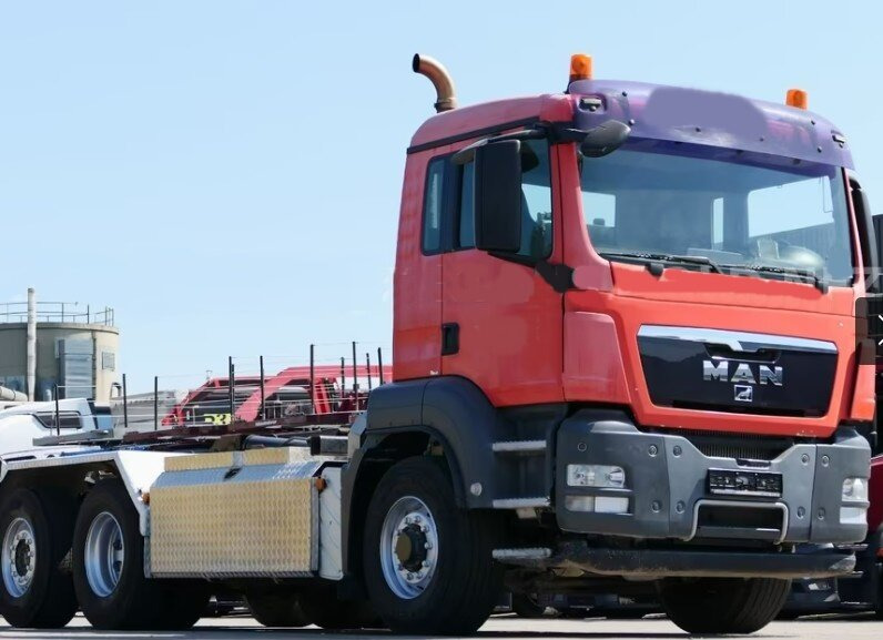 MAN TGS 26.480 6x4H-4 BL TGS 26.480 6x4H-4 BL, Multilift Abroller HydroDrive, Lenk-/Liftachse, Wechselfahrzeug - Abrollkipper: das Bild 1 MAN TGS 26.480 6x4H-4 BL TGS 26.480 6x4H-4 BL, Multilift Abroller HydroDrive, Lenk-/Liftachse, Wechselfahrzeug - Abrollkipper: das Bild 1