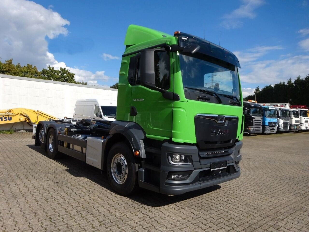 MAN TGS 26.520 6x2-2 BL TGS 26.520 6x2-2 BL, Liftachse - Abrollkipper: das Bild 5 MAN TGS 26.520 6x2-2 BL TGS 26.520 6x2-2 BL, Liftachse - Abrollkipper: das Bild 5