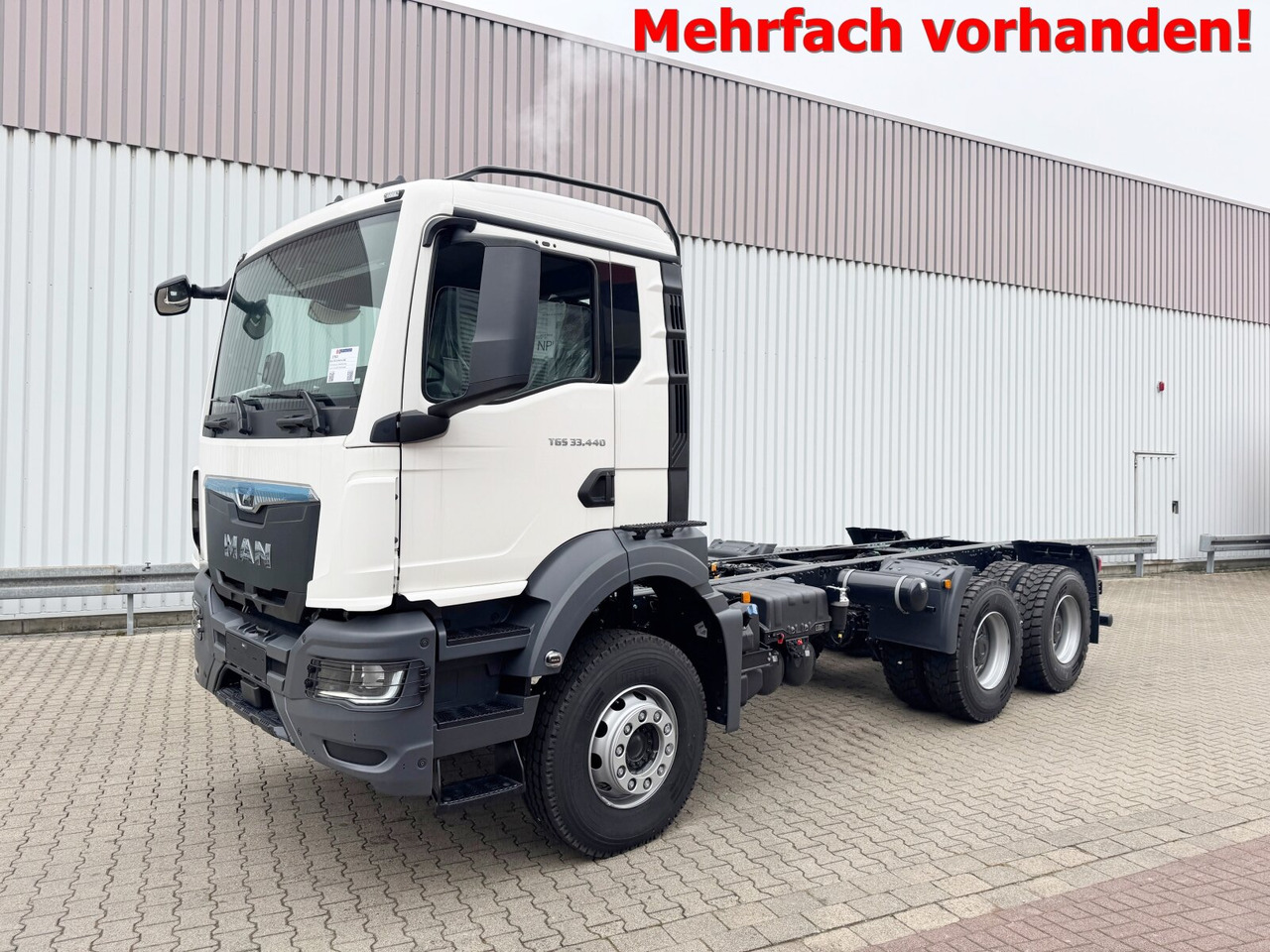 MAN TGS 33.440 6x4 BB TGS 33.440 6x4 BB - Fahrgestell LKW: das Bild 1 MAN TGS 33.440 6x4 BB TGS 33.440 6x4 BB - Fahrgestell LKW: das Bild 1