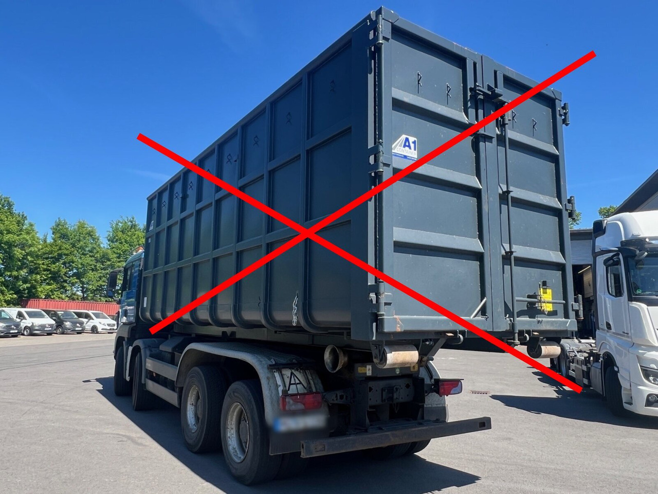 MAN TGS 35.480 8x4 BL TGS 35.480 8x4 BL - Abrollkipper: das Bild 3 MAN TGS 35.480 8x4 BL TGS 35.480 8x4 BL - Abrollkipper: das Bild 3