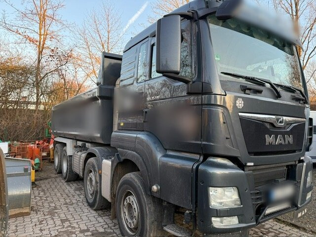MAN TGS 35.510 8x4 BL TGS 35.510 8x4 BL, Intarder, Stahlmulde ca. 13m³, hydr. Heckklappenöffnung - Muldenkipper/ Dumper: das Bild 2 MAN TGS 35.510 8x4 BL TGS 35.510 8x4 BL, Intarder, Stahlmulde ca. 13m³, hydr. Heckklappenöffnung - Muldenkipper/ Dumper: das Bild 2
