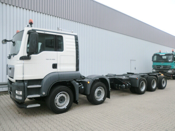 MAN TGS 50.480BB 10x4 TGS 50.480 BB 10x4, 2x VORHANDEN! - Fahrgestell LKW: das Bild 1 MAN TGS 50.480BB 10x4 TGS 50.480 BB 10x4, 2x VORHANDEN! - Fahrgestell LKW: das Bild 1