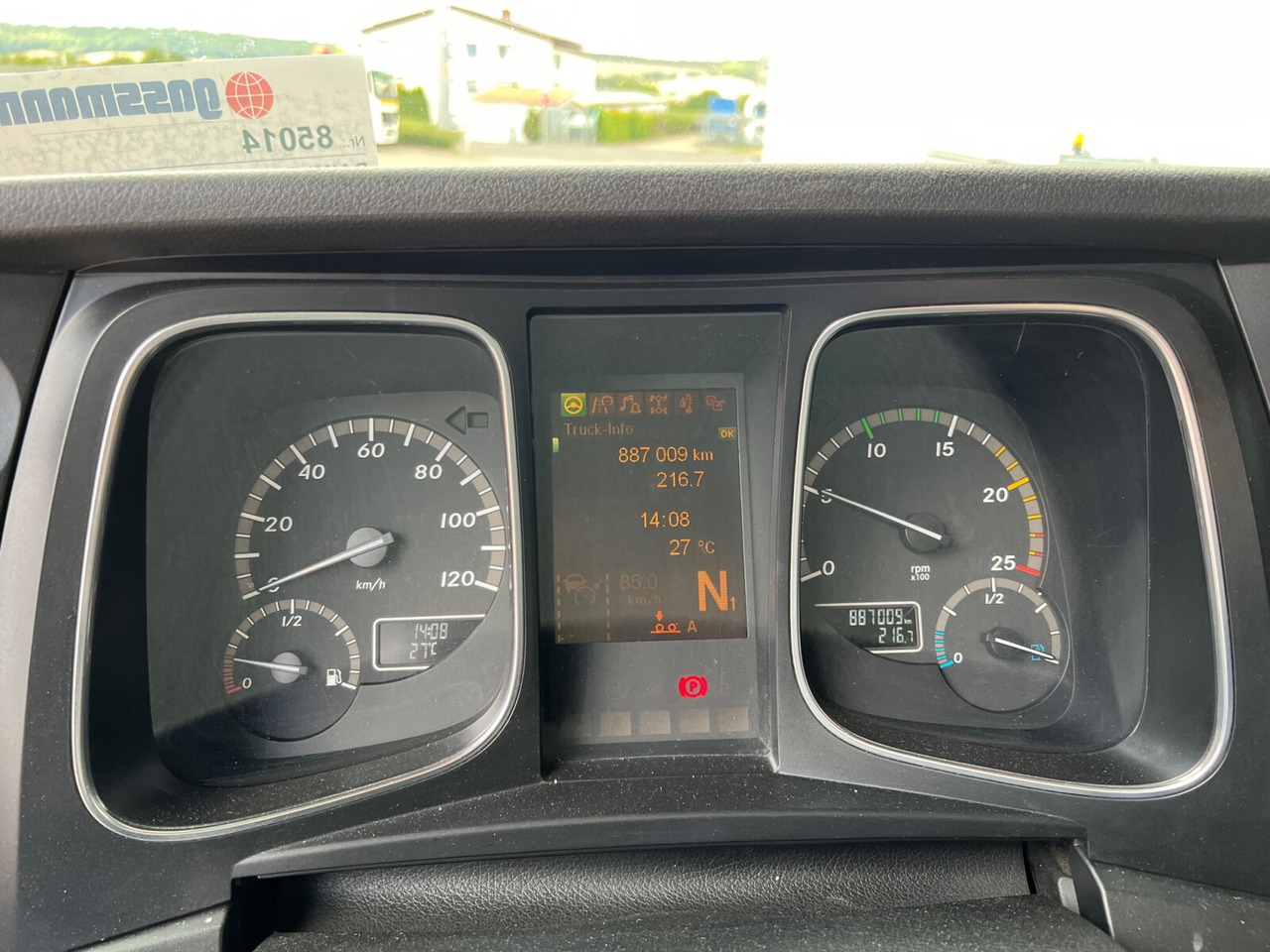 Mercedes-Benz Actros 2542 L/nR 6x2 Actros 2542 L/nR 6x2, Retarder, Standklima, StreamSpace, SoloStar - Containerwagen/ Wechselfahrgestell LKW: das Bild 3 Mercedes-Benz Actros 2542 L/nR 6x2 Actros 2542 L/nR 6x2, Retarder, Standklima, StreamSpace, SoloStar - Containerwagen/ Wechselfahrgestell LKW: das Bild 3