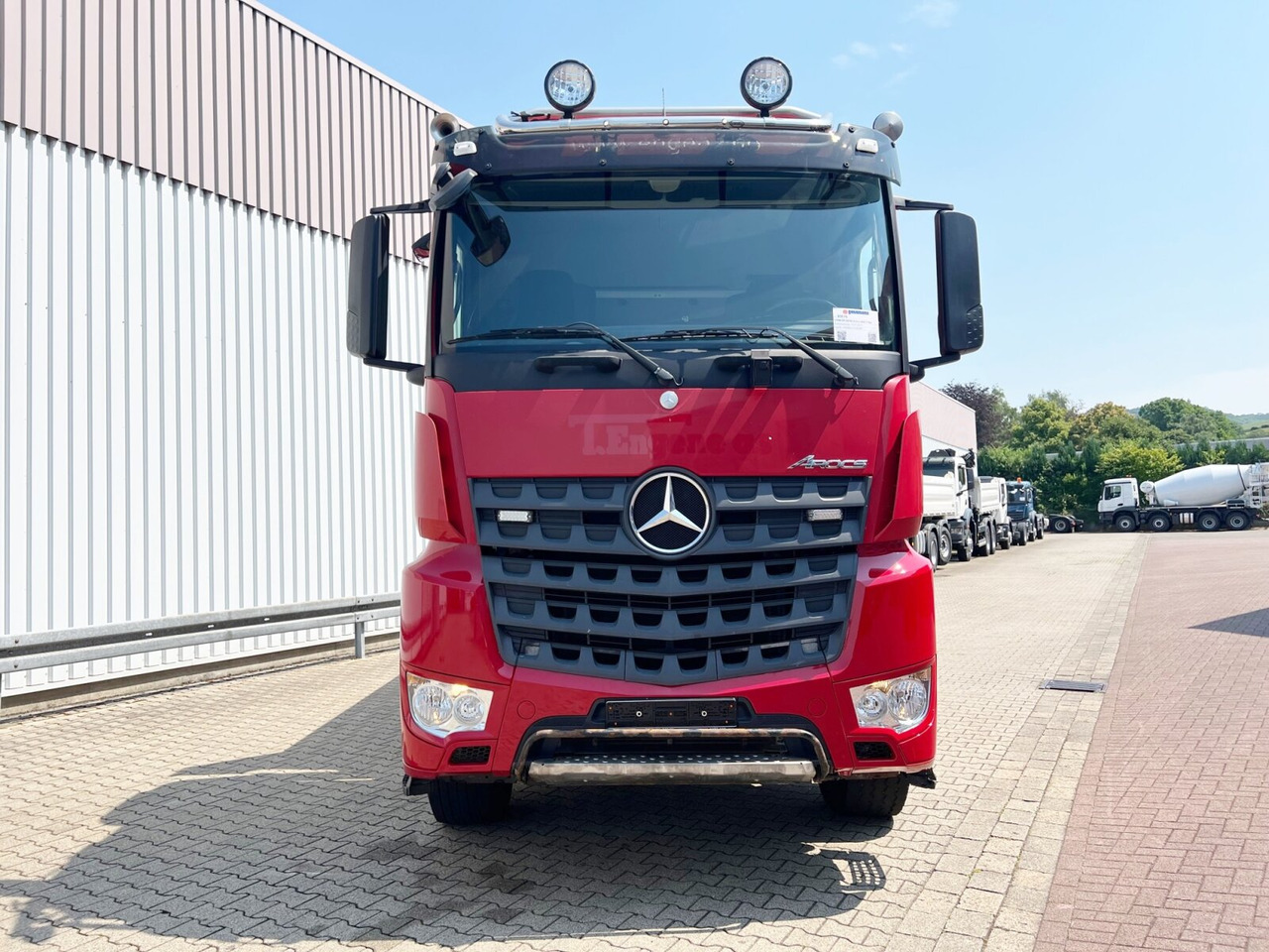 Kipper Mercedes-Benz Arocs 2658 K 6x4 Arocs 2658 K 6x4, Retarder, Stahlmulde ca. 11m³, hydr. Heckklappenöffnung: das Bild 8