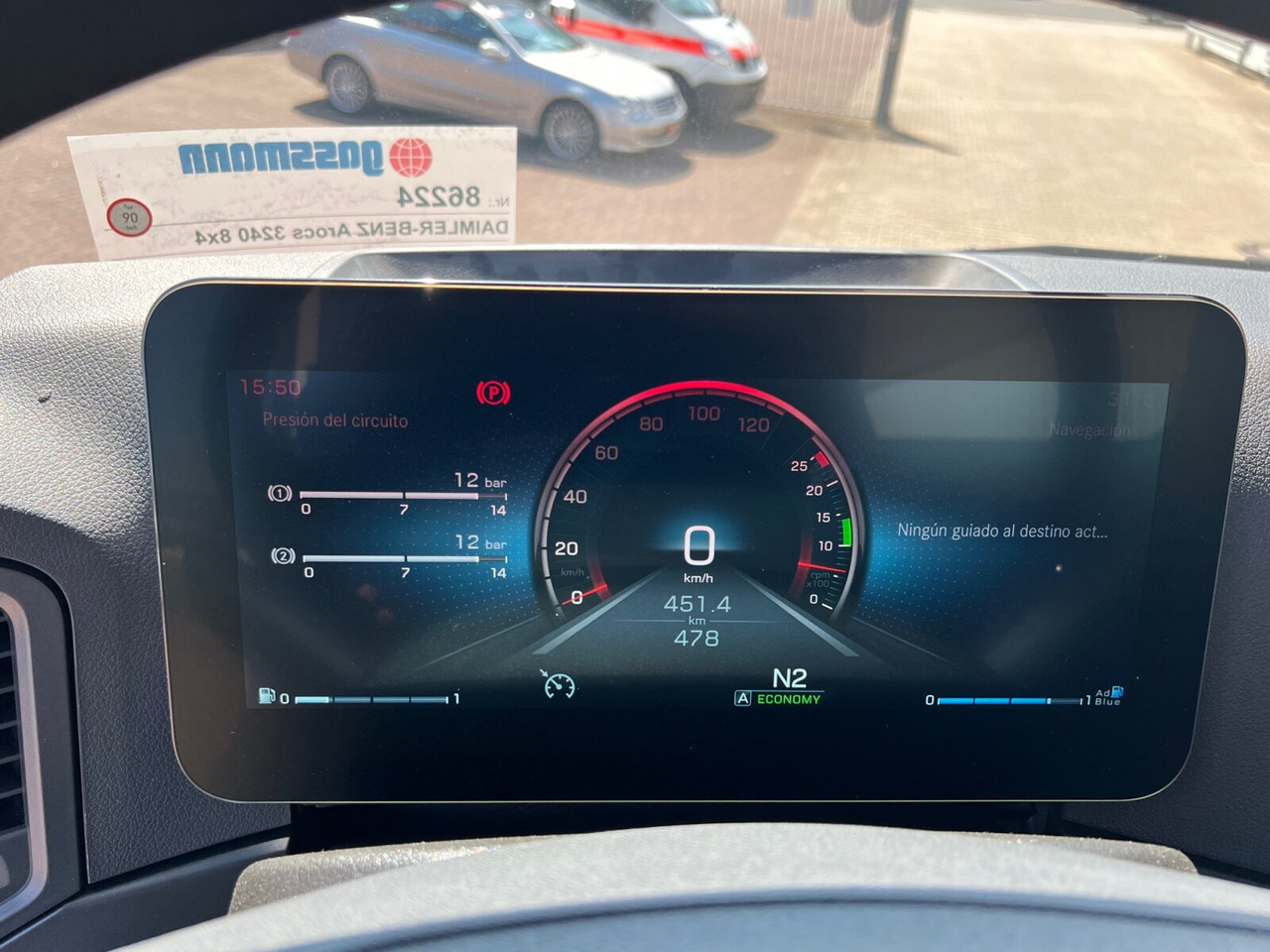 Mercedes-Benz Arocs 3240 8x4 Arocs 3240 8x4/42, Motorabtrieb - Abrollkipper: das Bild 2 Mercedes-Benz Arocs 3240 8x4 Arocs 3240 8x4/42, Motorabtrieb - Abrollkipper: das Bild 2