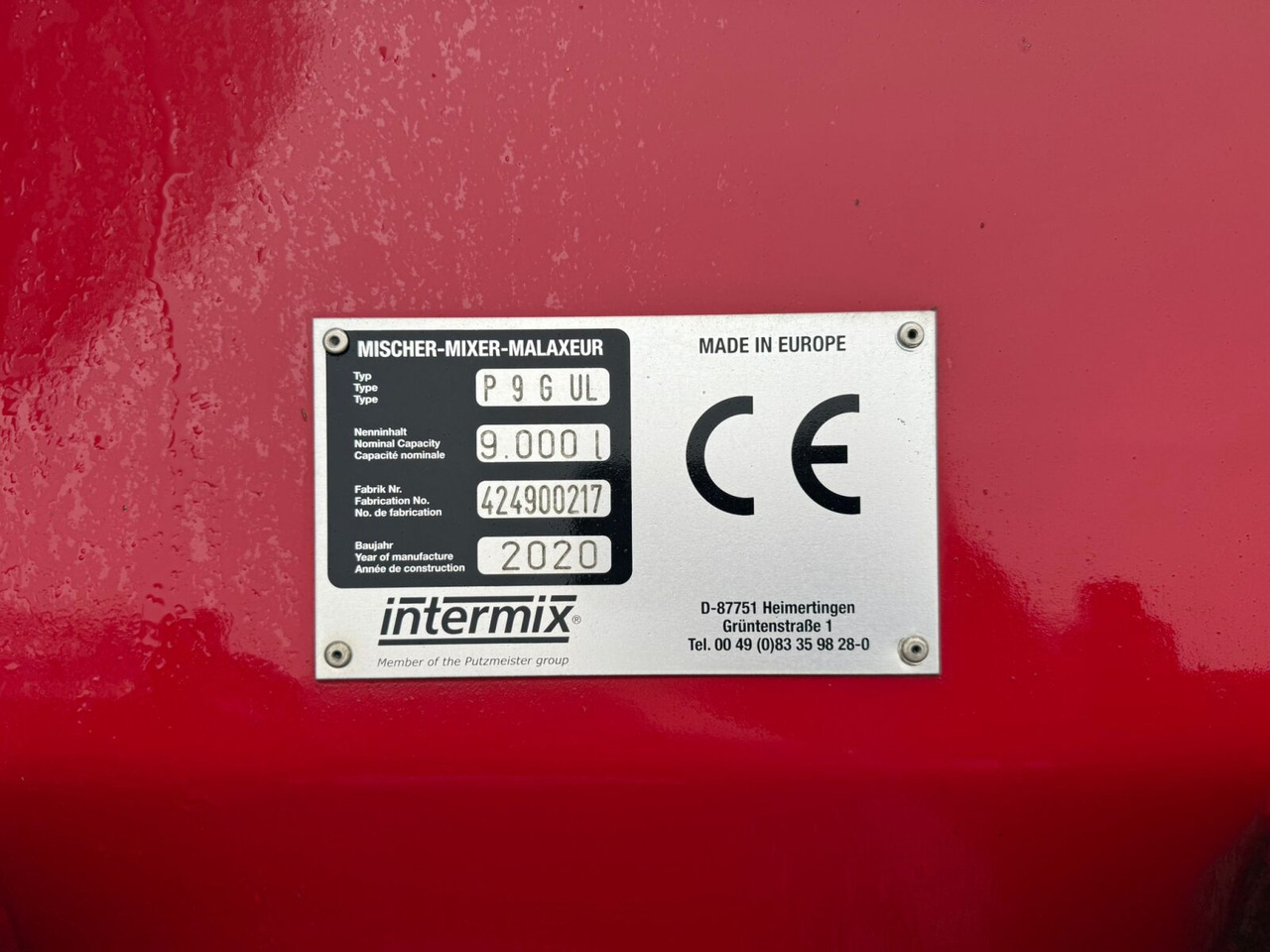 Mercedes-Benz Arocs 3243 B 8x4/4 Arocs 3243 B 8x4/4, MirrorCam, MultimediaCockpit, Navi, Betonmischer Intermix ca. 9m³ - Fahrmischer: das Bild 5 Mercedes-Benz Arocs 3243 B 8x4/4 Arocs 3243 B 8x4/4, MirrorCam, MultimediaCockpit, Navi, Betonmischer Intermix ca. 9m³ - Fahrmischer: das Bild 5