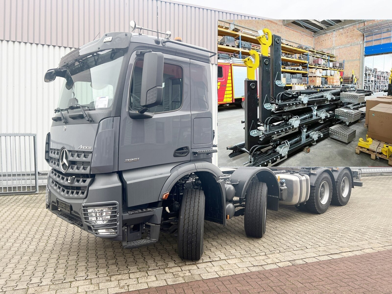 Mercedes-Benz Arocs 3251 L 8x4/4 Arocs 3251 L 8x4/4, Motorabtrieb - Abrollkipper: das Bild 1 Mercedes-Benz Arocs 3251 L 8x4/4 Arocs 3251 L 8x4/4, Motorabtrieb - Abrollkipper: das Bild 1