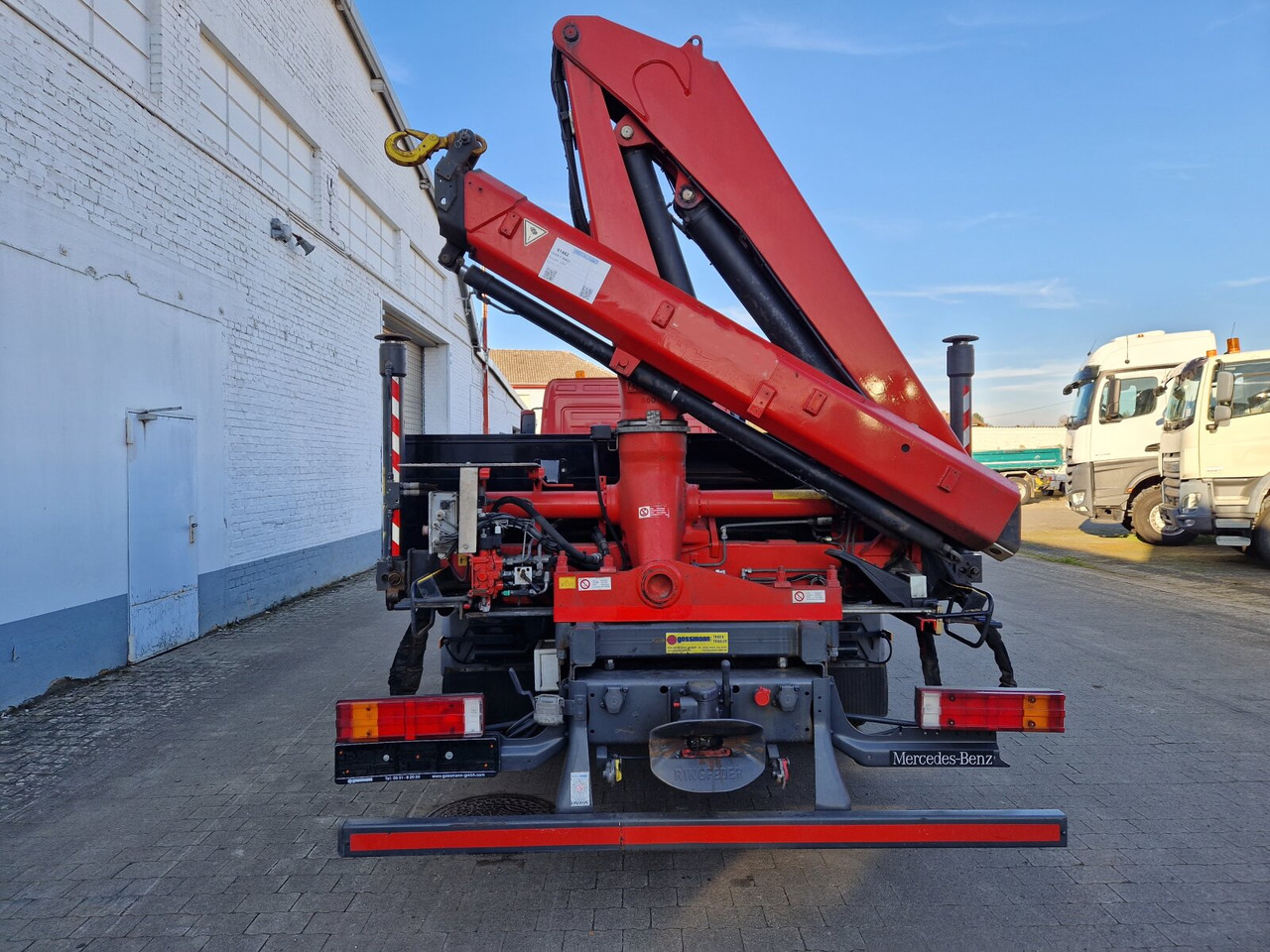 Autokran Mercedes-Benz Atego 1218 L 4x2 1218 L 4x2, Fassi Kran F 95A21 5.9m-1.545 kg,: das Bild 9