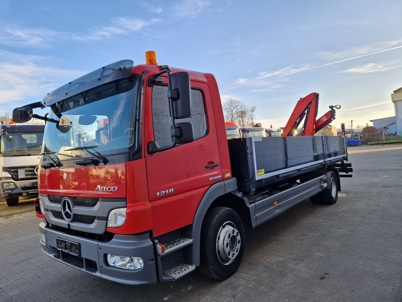 Autokran Mercedes-Benz Atego 1218 L 4x2 1218 L 4x2, Fassi Kran F 95A21 5.9m-1.545 kg,: das Bild 12