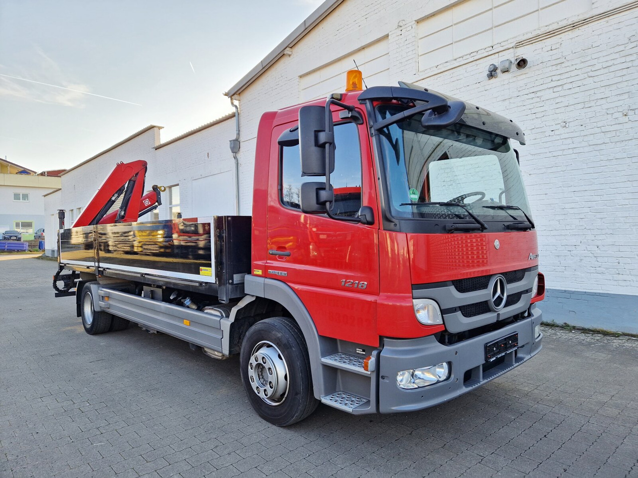 Autokran Mercedes-Benz Atego 1218 L 4x2 1218 L 4x2, Fassi Kran F 95A21 5.9m-1.545 kg,: das Bild 11