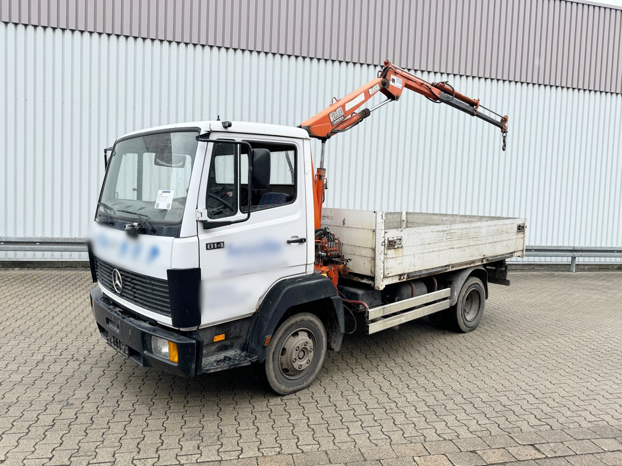 Mercedes-Benz LK 814 4x2 LK 814 4x2, 6-Zylinder, Kran Tirre Euro 35 - Autokran, Pritsche LKW: das Bild 1 Mercedes-Benz LK 814 4x2 LK 814 4x2, 6-Zylinder, Kran Tirre Euro 35 - Autokran, Pritsche LKW: das Bild 1
