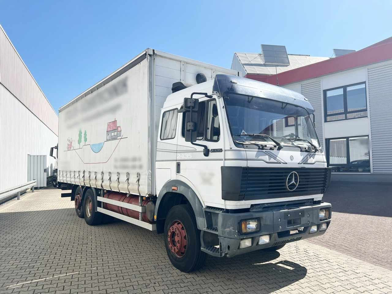 Plane LKW Mercedes-Benz SK 2435 L 6x2 SK 2435 L 6x2, V8: das Bild 8