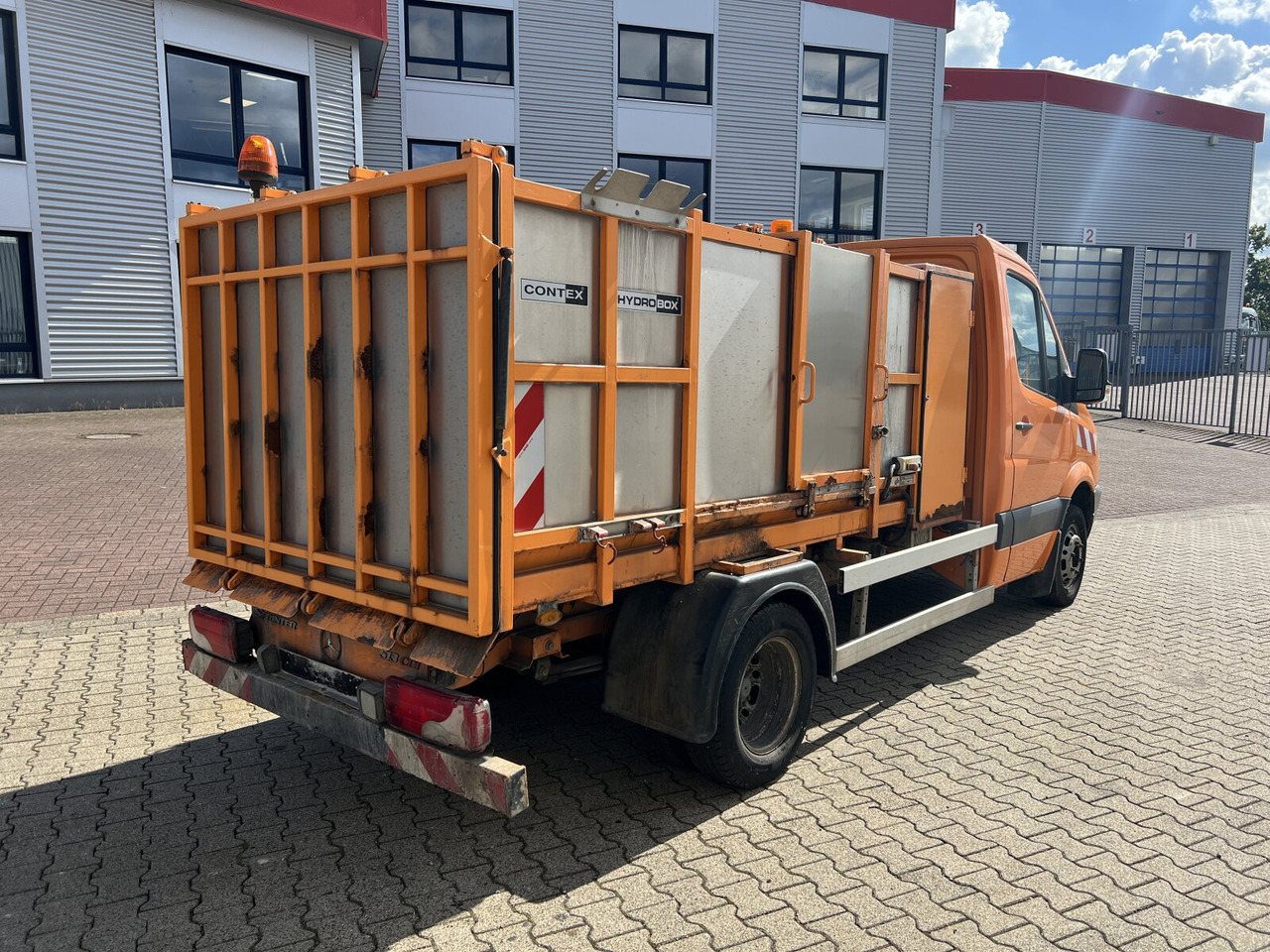 Müllwagen Für die Beförderung von Müll Mercedes-Benz Sprinter 513 CDI 4x2 Sprinter 513 CDI 4x2, Contex Pressmüllaufbau ca. 6m³: das Bild 10