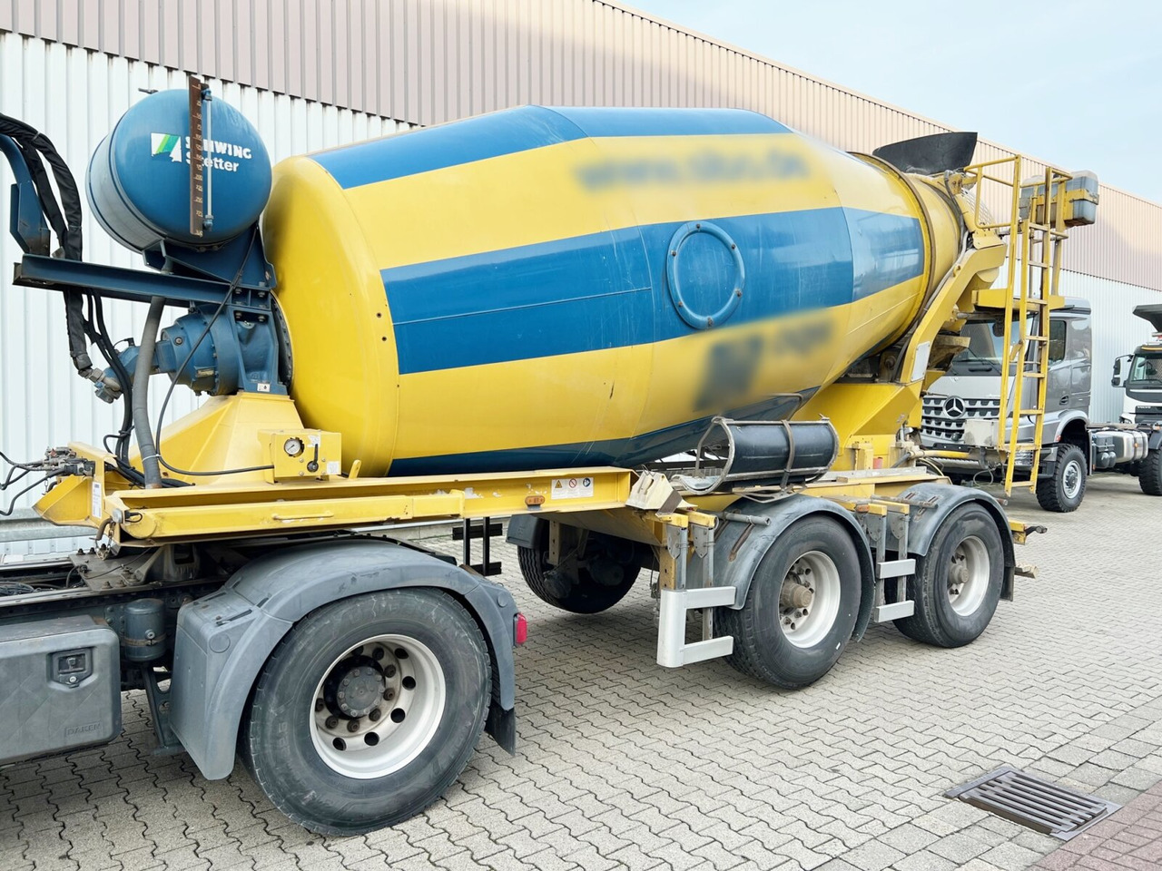 STETTER AM10FHAC Betonmischer ca. 10m³ STETTER AM10FHAC Betonmischer ca. 10m³ - Betonmischer Auflieger: das Bild 1 STETTER AM10FHAC Betonmischer ca. 10m³ STETTER AM10FHAC Betonmischer ca. 10m³ - Betonmischer Auflieger: das Bild 1
