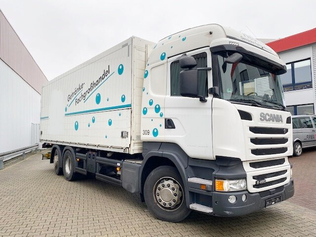 Koffer LKW Scania R450 LB 6x2-4 R450 LB 6x2-4 Getränkekoffer, Retarder, Lift-/Lenkachse, Stapleraufnahme: das Bild 9 Koffer LKW Scania R450 LB 6x2-4 R450 LB 6x2-4 Getränkekoffer, Retarder, Lift-/Lenkachse, Stapleraufnahme: das Bild 9