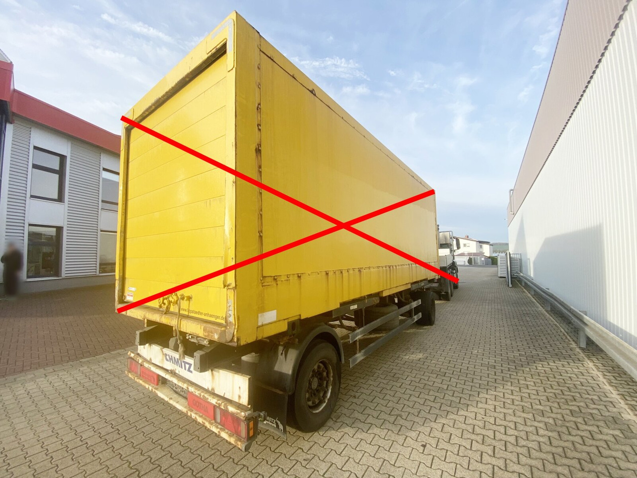 Container/ Wechselfahrgestell Anhänger Schmitz Cargobull AWF 18 AWF 18: das Bild 8