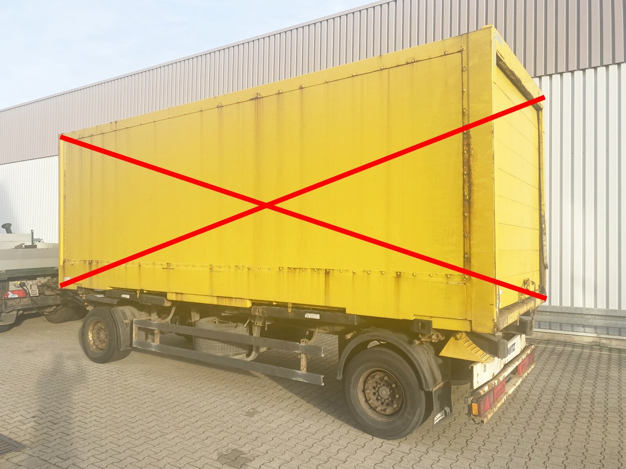 Container/ Wechselfahrgestell Anhänger Schmitz Cargobull AWF 18 AWF 18: das Bild 7