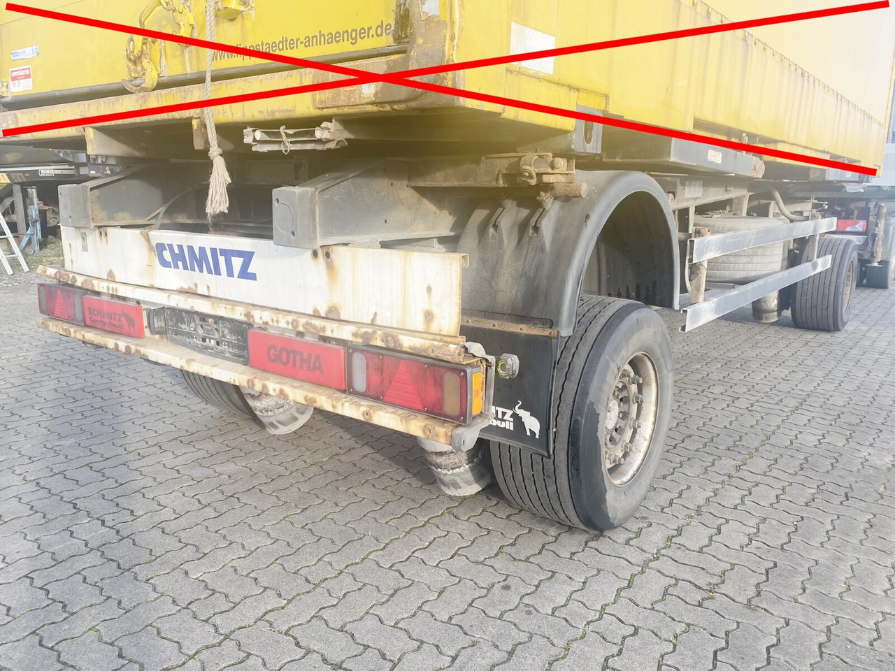 Container/ Wechselfahrgestell Anhänger Schmitz Cargobull AWF 18 AWF 18: das Bild 12
