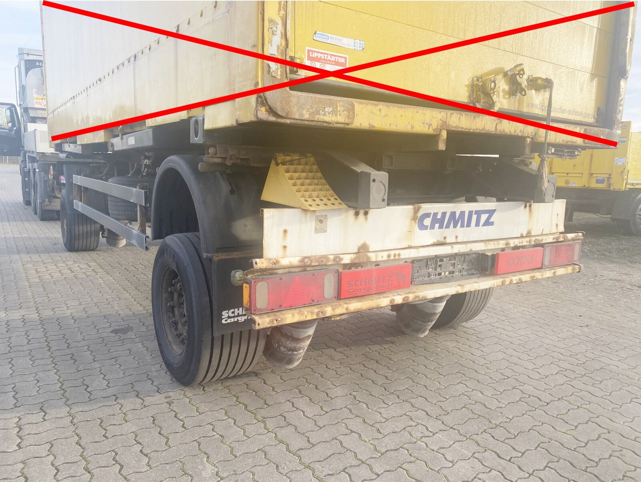 Container/ Wechselfahrgestell Anhänger Schmitz Cargobull AWF 18 AWF 18: das Bild 11