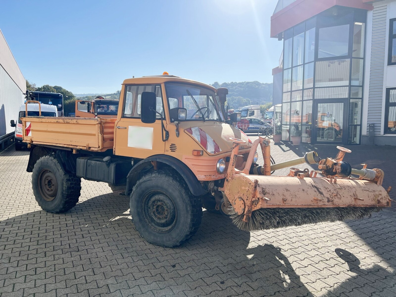 Unimog U84 406 4x4 U84 406 4x4, Kommunalhydraulik, Zapfwelle vorn & hinten, EX-Kommune - Leasing Unimog U84 406 4x4 U84 406 4x4, Kommunalhydraulik, Zapfwelle vorn & hinten, EX-Kommune: das Bild 8