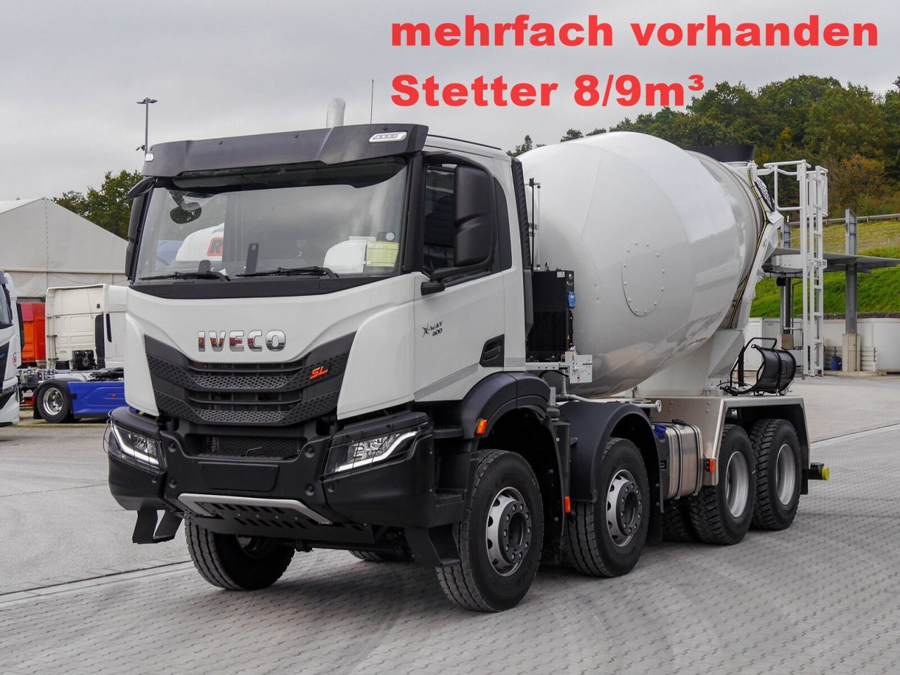X-Way AD360X40BZ 8x4 X-Way AD360X40BZ 8x4, Stetter 8/9m³ - Fahrmischer: das Bild 1 X-Way AD360X40BZ 8x4 X-Way AD360X40BZ 8x4, Stetter 8/9m³ - Fahrmischer: das Bild 1