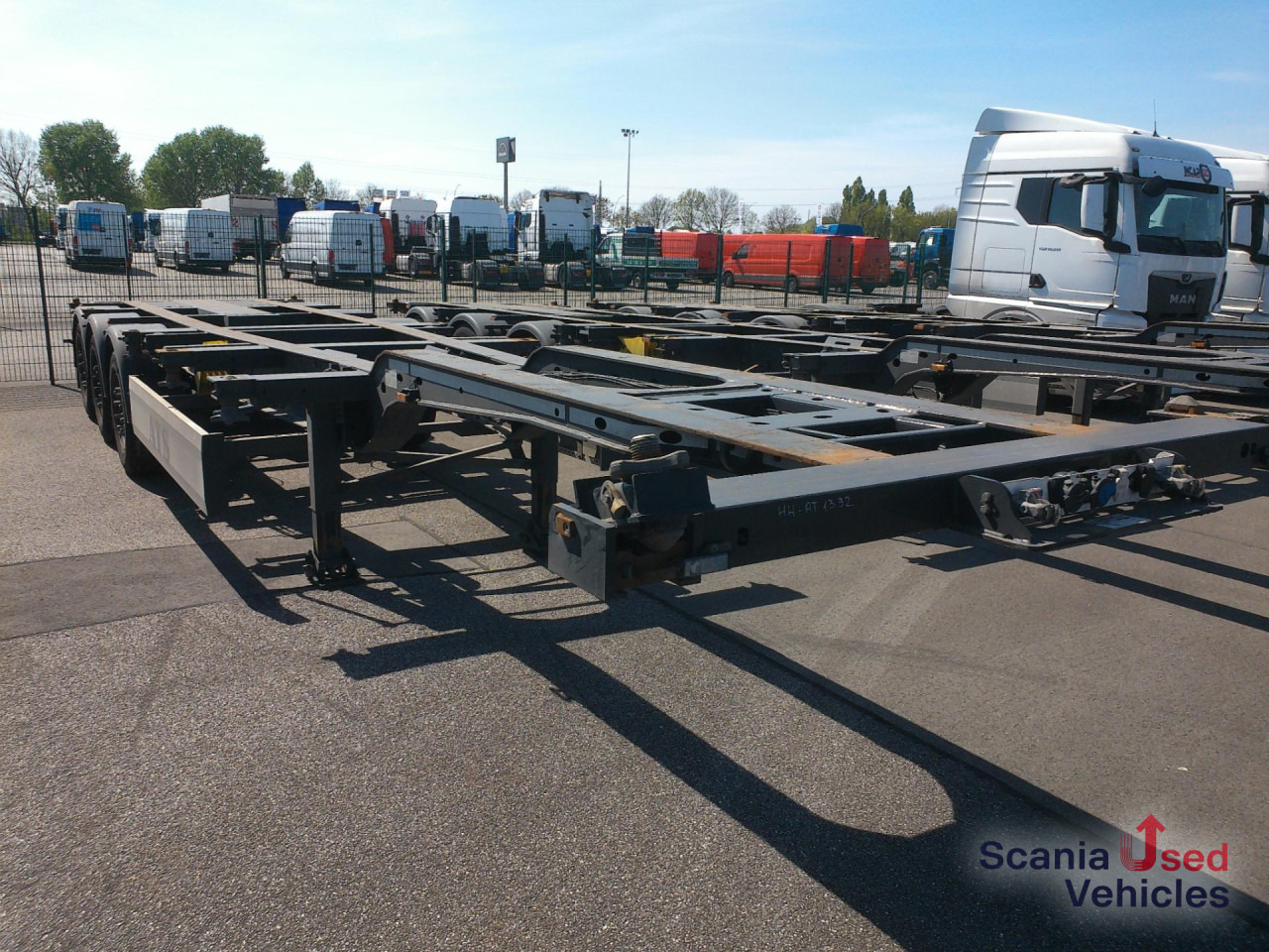 KRONE Box Liner SDC27 eLTU4, S/N - Container/ Wechselfahrgestell Auflieger: das Bild 1 KRONE Box Liner SDC27 eLTU4, S/N - Container/ Wechselfahrgestell Auflieger: das Bild 1
