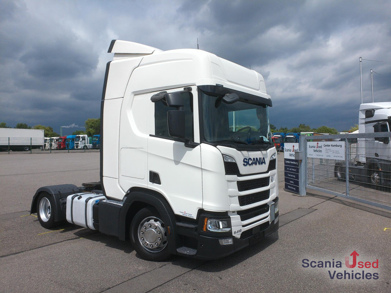 Sattelzugmaschine SCANIA R 410 A4x2EB Mega Standklima 2 Tanks TOP: das Bild 1