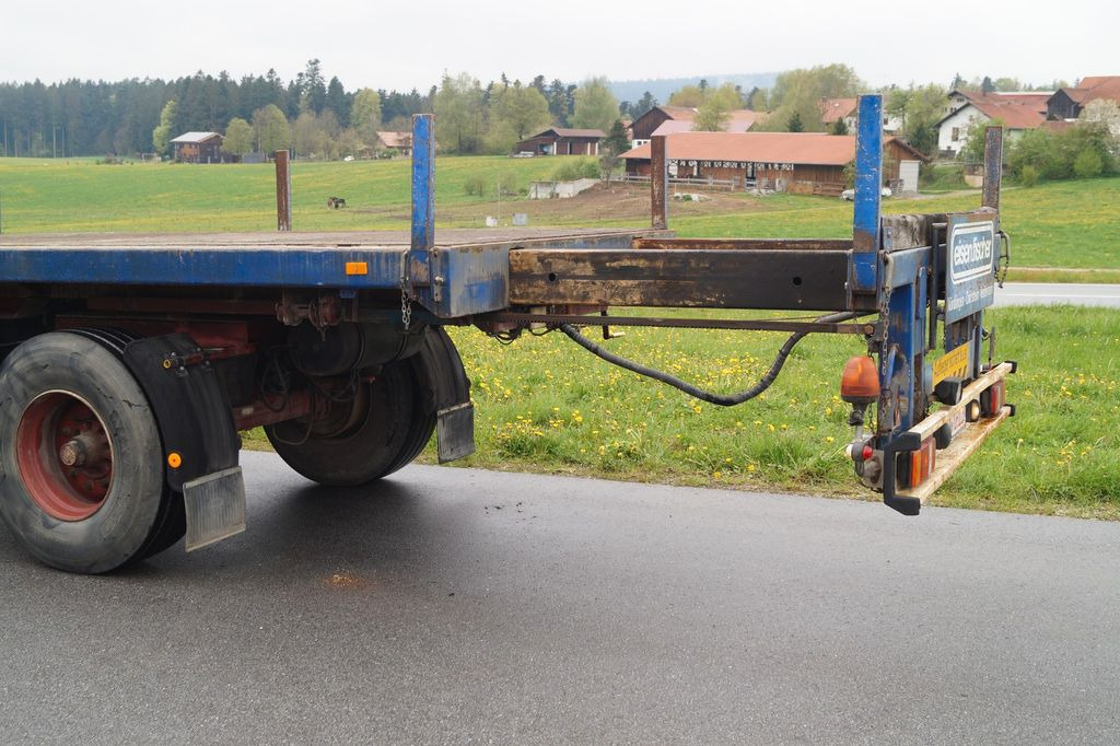 Unterholzner ULSZ 20/E Lenkachse - Pritschenauflieger/ Plattformauflieger: das Bild 5 Unterholzner ULSZ 20/E Lenkachse - Pritschenauflieger/ Plattformauflieger: das Bild 5
