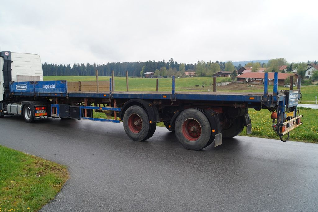 Unterholzner ULSZ 20/E Lenkachse - Pritschenauflieger/ Plattformauflieger: das Bild 3 Unterholzner ULSZ 20/E Lenkachse - Pritschenauflieger/ Plattformauflieger: das Bild 3