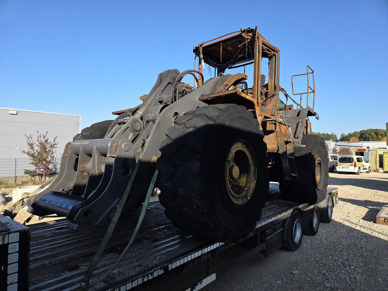 VOLVO L150 Bj: 2020 Brandschaden hydr. Schnellwechsler - Radlader: das Bild 1 VOLVO L150 Bj: 2020 Brandschaden hydr. Schnellwechsler - Radlader: das Bild 1