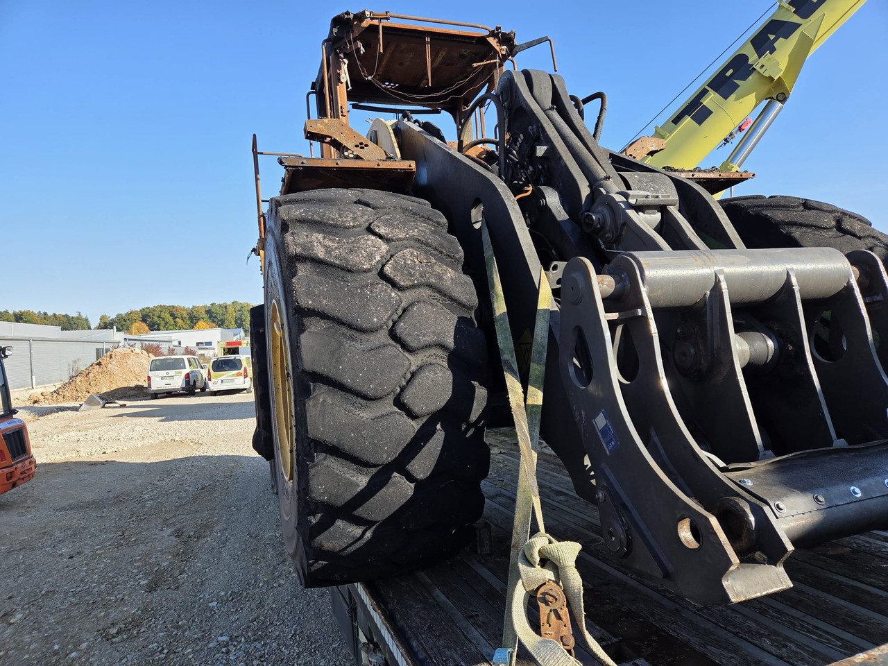 VOLVO L150 Bj: 2020 Brandschaden hydr. Schnellwechsler - Radlader: das Bild 2 VOLVO L150 Bj: 2020 Brandschaden hydr. Schnellwechsler - Radlader: das Bild 2