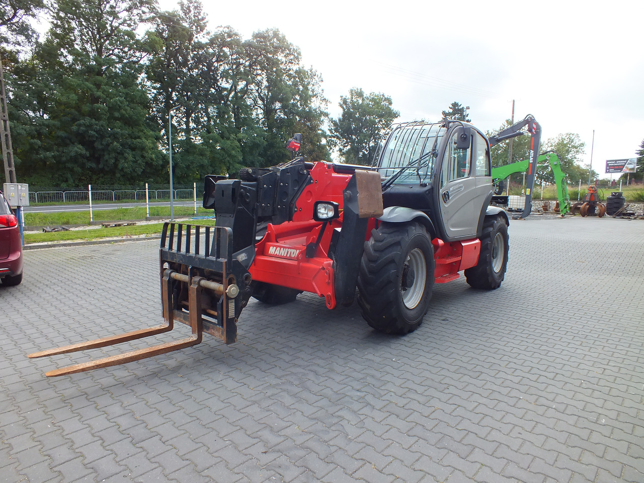 MANITOU MT1840 - Teleskopradlader für Bagger: das Bild 2 MANITOU MT1840 - Teleskopradlader für Bagger: das Bild 2