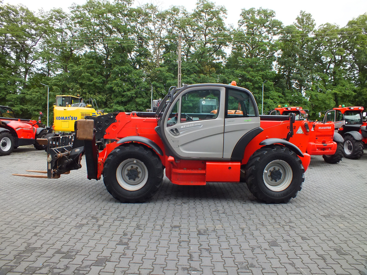 MANITOU MT1840 - Teleskopradlader für Bagger: das Bild 2 MANITOU MT1840 - Teleskopradlader für Bagger: das Bild 2