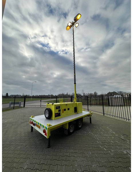 Atlas-Copco Unique generator with light pole on trailer! - Stromgenerator: das Bild 5 Atlas-Copco Unique generator with light pole on trailer! - Stromgenerator: das Bild 5