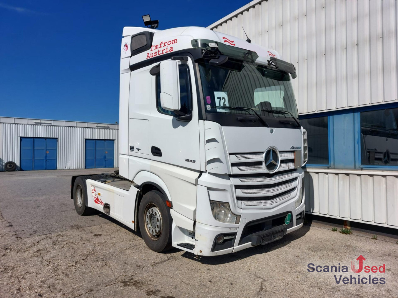 Sattelzugmaschine MERCEDES-BENZ Actros 1842 LS 4x2 BigSpace: das Bild 10