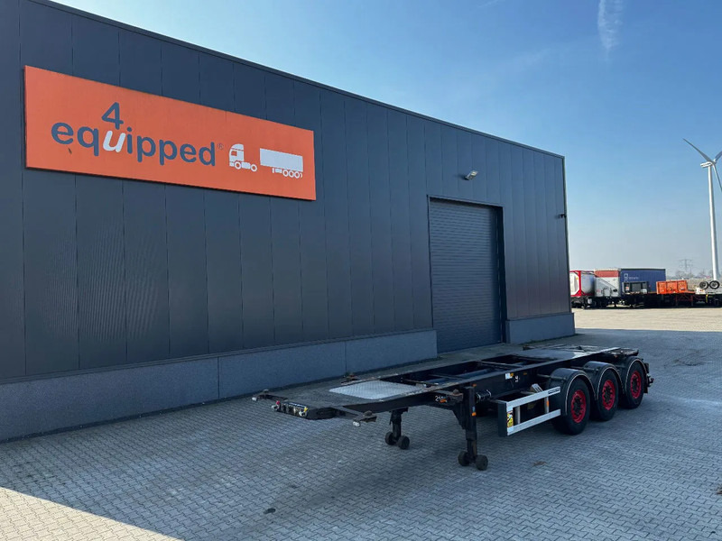 Burg 20FT/3-axles, SAF INTRADISC, ADR (EXII, EXII, FL, AT), 2x LIFTAXLE, NL-Chassis - Container/ Wechselfahrgestell Auflieger: das Bild 1 Burg 20FT/3-axles, SAF INTRADISC, ADR (EXII, EXII, FL, AT), 2x LIFTAXLE, NL-Chassis - Container/ Wechselfahrgestell Auflieger: das Bild 1