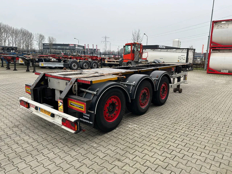 Burg 20FT ADR (EX/II, EX/III, FL, AT) Chassis, Leergewicht : 3.690kg, SAF INTRADISC, 2x Liftachse, NL-Chassis, APK/ADR: 04-2025 - Container/ Wechselfahrgestell Auflieger: das Bild 3 Burg 20FT ADR (EX/II, EX/III, FL, AT) Chassis, Leergewicht : 3.690kg, SAF INTRADISC, 2x Liftachse, NL-Chassis, APK/ADR: 04-2025 - Container/ Wechselfahrgestell Auflieger: das Bild 3