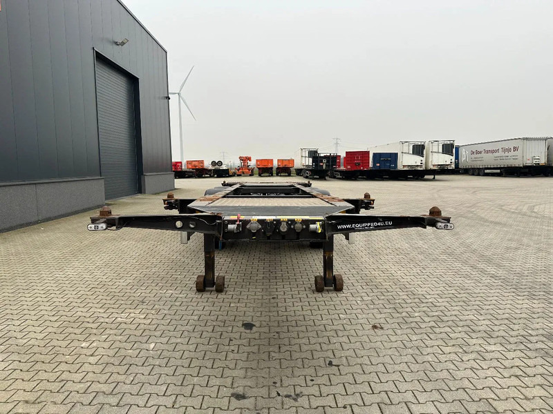 Burg 20FT ADR (EX/II, EX/III, FL, AT) Chassis, Leergewicht : 3.690kg, SAF INTRADISC, 2x Liftachse, NL-Chassis, APK/ADR: 04-2025 - Container/ Wechselfahrgestell Auflieger: das Bild 5 Burg 20FT ADR (EX/II, EX/III, FL, AT) Chassis, Leergewicht : 3.690kg, SAF INTRADISC, 2x Liftachse, NL-Chassis, APK/ADR: 04-2025 - Container/ Wechselfahrgestell Auflieger: das Bild 5