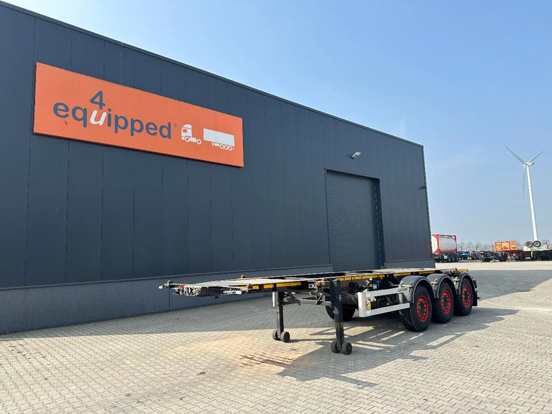 Burg 20FT ADR (EX/II, EX/III, FL, AT) Chassis, Leergewicht : 3.690kg, SAF INTRADISC, 2x Liftachse, NL-Chassis, APK/ADR: 07-2025 - Container/ Wechselfahrgestell Auflieger: das Bild 1 Burg 20FT ADR (EX/II, EX/III, FL, AT) Chassis, Leergewicht : 3.690kg, SAF INTRADISC, 2x Liftachse, NL-Chassis, APK/ADR: 07-2025 - Container/ Wechselfahrgestell Auflieger: das Bild 1