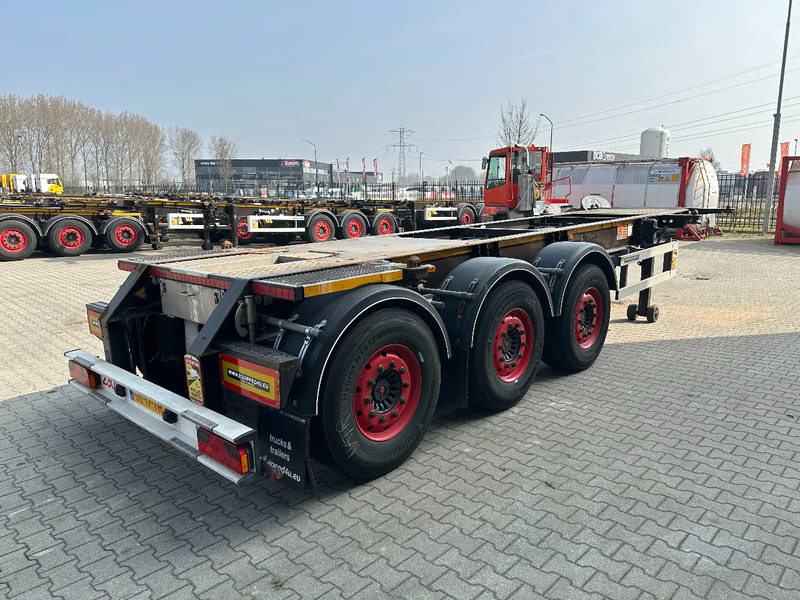Burg 20FT ADR (EX/II, EX/III, FL, AT) Chassis, Leergewicht : 3.690kg, SAF INTRADISC, 2x Liftachse, NL-Chassis, APK/ADR: 07-2025 - Container/ Wechselfahrgestell Auflieger: das Bild 3 Burg 20FT ADR (EX/II, EX/III, FL, AT) Chassis, Leergewicht : 3.690kg, SAF INTRADISC, 2x Liftachse, NL-Chassis, APK/ADR: 07-2025 - Container/ Wechselfahrgestell Auflieger: das Bild 3