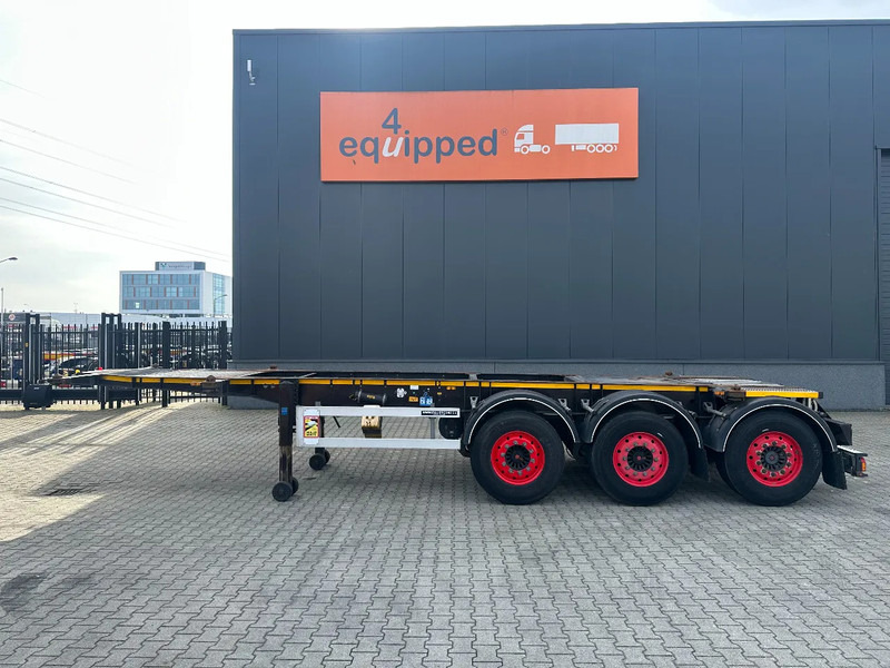 Burg 20FT ADR (EX/II, EX/III, FL, AT) Chassis, leeggewicht: 3.690kg, SAF INTRADISC, 2 liftassen, NL-chassis, APK:10-2025 - Container/ Wechselfahrgestell Auflieger: das Bild 2 Burg 20FT ADR (EX/II, EX/III, FL, AT) Chassis, leeggewicht: 3.690kg, SAF INTRADISC, 2 liftassen, NL-chassis, APK:10-2025 - Container/ Wechselfahrgestell Auflieger: das Bild 2