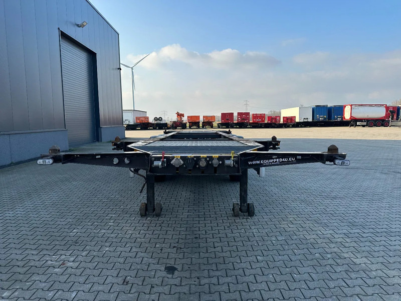 Burg 20FT ADR (EX/II, EX/III, FL, AT), Leeggewicht: 3.690kg, SAF INTRADISC, 2x liftaxle, ALCOA, NL-Chassis, APK/ADR: 08-2025 - Container/ Wechselfahrgestell Auflieger: das Bild 5 Burg 20FT ADR (EX/II, EX/III, FL, AT), Leeggewicht: 3.690kg, SAF INTRADISC, 2x liftaxle, ALCOA, NL-Chassis, APK/ADR: 08-2025 - Container/ Wechselfahrgestell Auflieger: das Bild 5