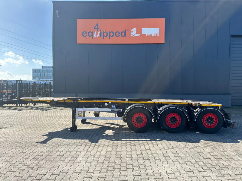 Burg 20FT ADR (EX/II, EX/III, FL, AT), Leergewicht : 3.690kg, SAF INTRADISC, 2x Liftachse, NL-Chassis, , APK/ADR: 07-2025 - Container/ Wechselfahrgestell Auflieger: das Bild 2 Burg 20FT ADR (EX/II, EX/III, FL, AT), Leergewicht : 3.690kg, SAF INTRADISC, 2x Liftachse, NL-Chassis, , APK/ADR: 07-2025 - Container/ Wechselfahrgestell Auflieger: das Bild 2