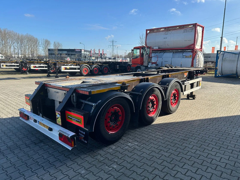 Burg 20FT ADR (EX/II, EX/III, FL, AT), Leergewicht : 3.690kg, SAF INTRADISC, 2x Liftachse, NL-Chassis, , APK/ADR: 07-2025 - Container/ Wechselfahrgestell Auflieger: das Bild 4 Burg 20FT ADR (EX/II, EX/III, FL, AT), Leergewicht : 3.690kg, SAF INTRADISC, 2x Liftachse, NL-Chassis, , APK/ADR: 07-2025 - Container/ Wechselfahrgestell Auflieger: das Bild 4