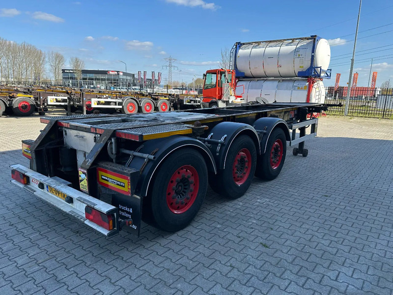 Burg 20FT ADR (EX/II, EX/III, FL, AT), Leergewicht: 3.690kg, SAF INTRADISC, 2x liftaxle, ALCOA, NL-Chassis, APK/ADR: 08-2025 - Container/ Wechselfahrgestell Auflieger: das Bild 3 Burg 20FT ADR (EX/II, EX/III, FL, AT), Leergewicht: 3.690kg, SAF INTRADISC, 2x liftaxle, ALCOA, NL-Chassis, APK/ADR: 08-2025 - Container/ Wechselfahrgestell Auflieger: das Bild 3