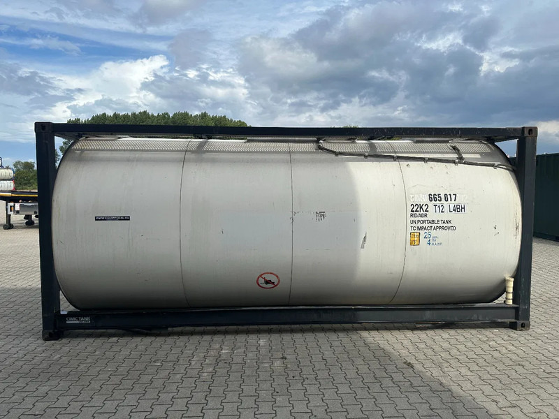 CIMC 20FT ISO / 25.020L-1-COMP. / L4BN / UN Portable / T11 / test: 10-2027 - Tankcontainer: das Bild 3 CIMC 20FT ISO / 25.020L-1-COMP. / L4BN / UN Portable / T11 / test: 10-2027 - Tankcontainer: das Bild 3