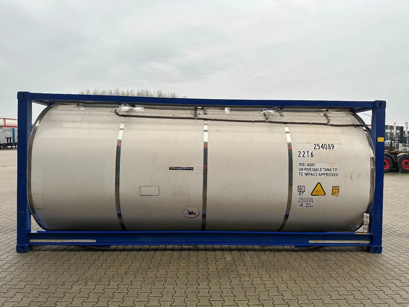 CIMC 20FT ISO, 25.060L / 1-COMP / 3 BAFFELS / T11 / 4 manholes / ADR valid until 10/2027 - Lagertank: das Bild 3 CIMC 20FT ISO, 25.060L / 1-COMP / 3 BAFFELS / T11 / 4 manholes / ADR valid until 10/2027 - Lagertank: das Bild 3